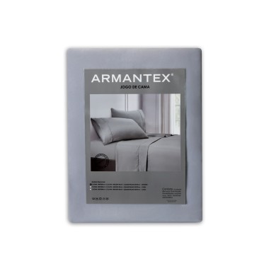 Jogo Cama Vitoria Cinza 180X280cm