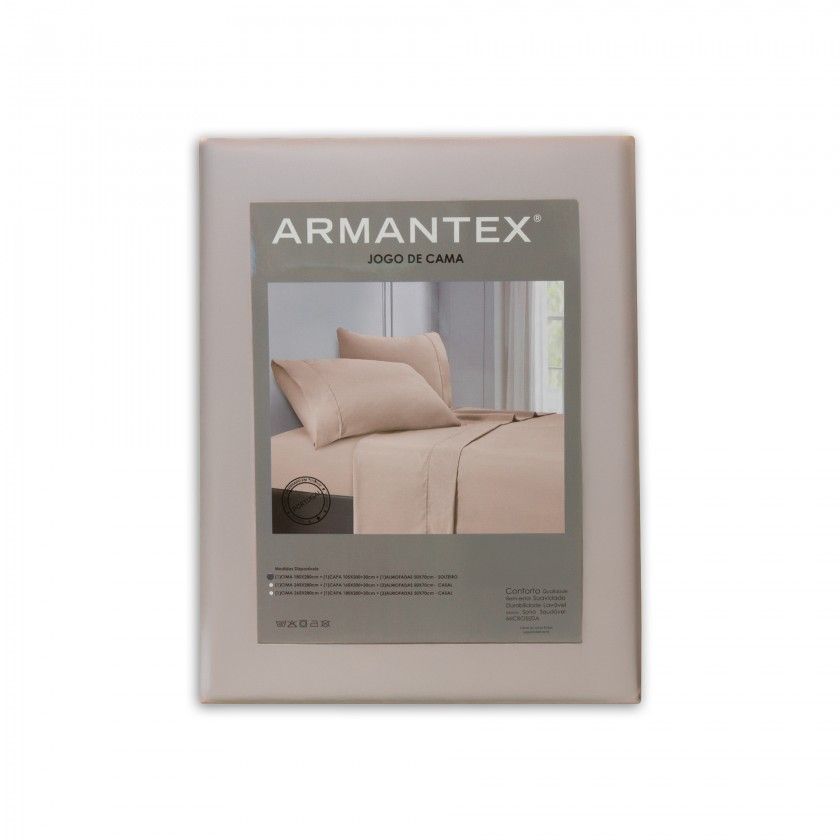 Jogo Cama Vitoria Bege 180X280cm Jogo Cama Vitoria Bege 180X280cm