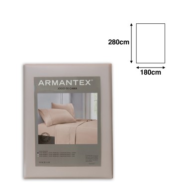 Jogo Cama Vitoria Bege 180X280cm