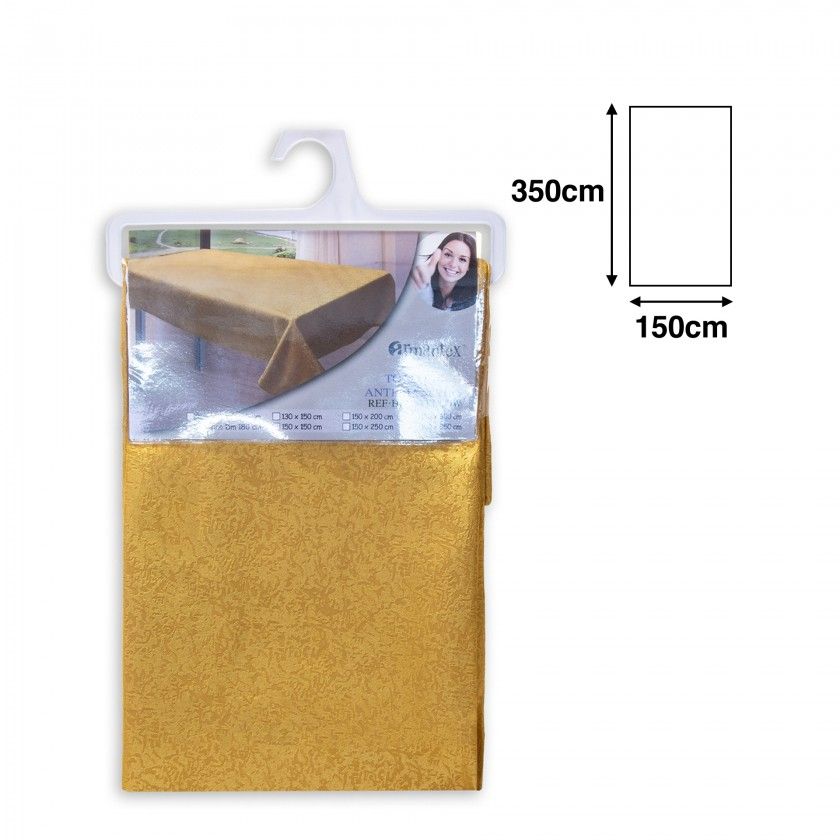 Toalha Mesa Amarelo 150X350cm Toalha Mesa Amarelo 150X350cm