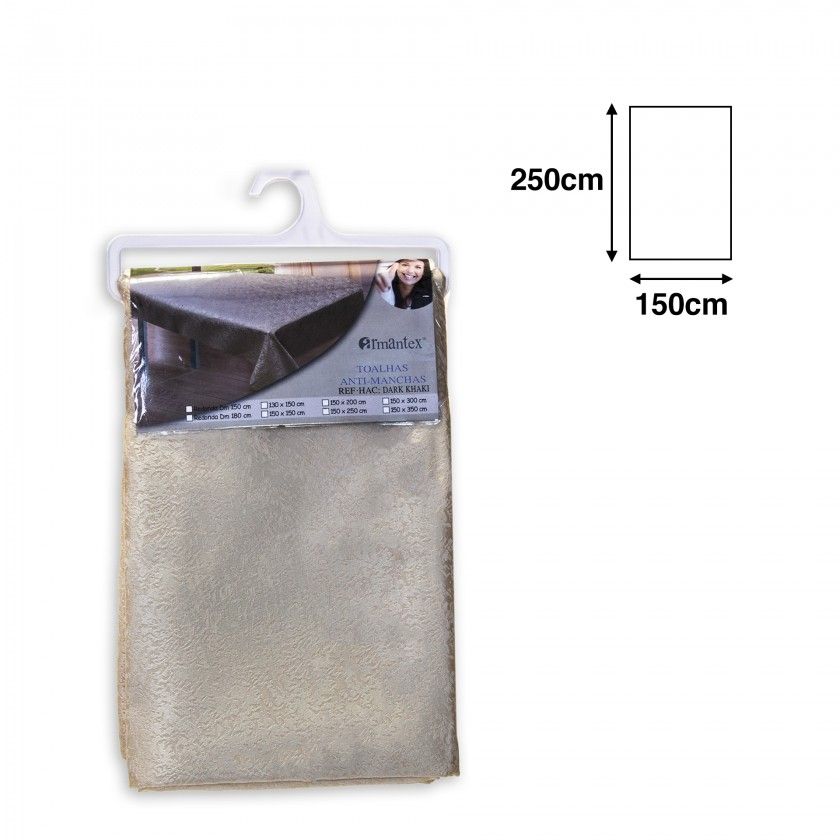 Toalha Mesa Kaki 150X250cm