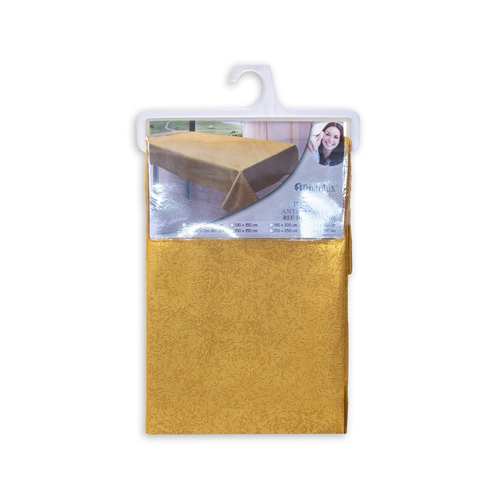 Toalha Mesa Amarelo 150X250cm