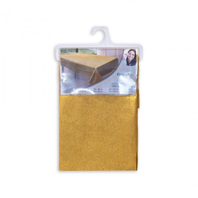 Toalha Mesa Amarelo 150X200cm Toalha Mesa Amarelo 150X200cm