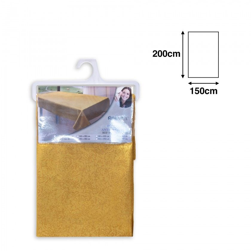 Toalha Mesa Amarelo 150X200cm Toalha Mesa Amarelo 150X200cm