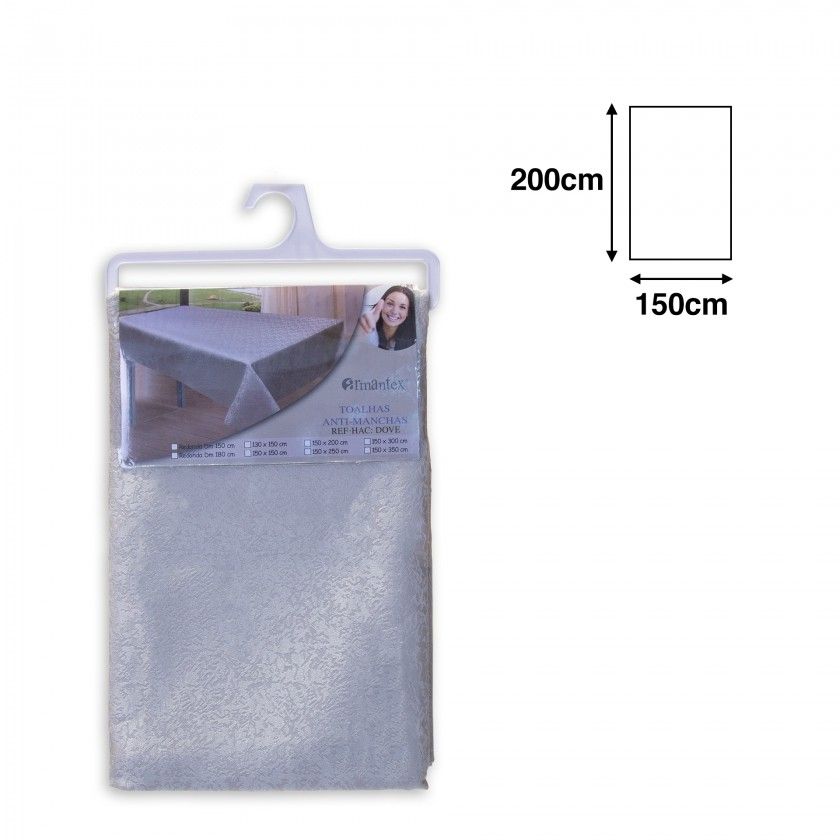 Toalha Mesa Dove 150X200cm Toalha Mesa Dove 150X200cm