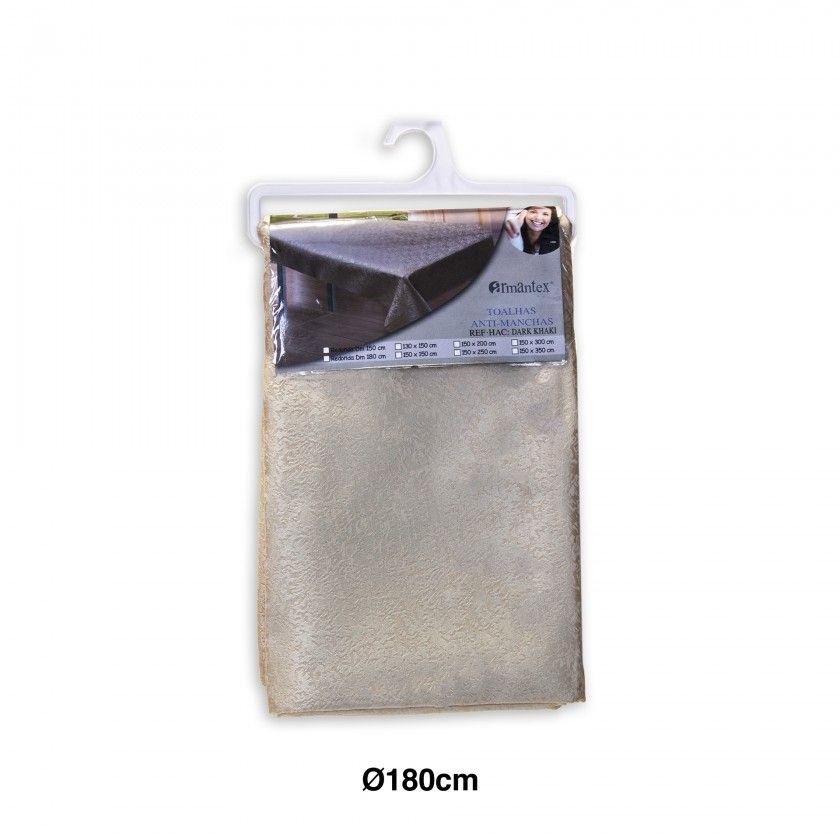 Toalha Mesa Kaki 180cm Toalha Mesa Kaki 180cm