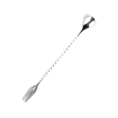 Colher / Garfo Cocktail Torcido 30cm - Image product