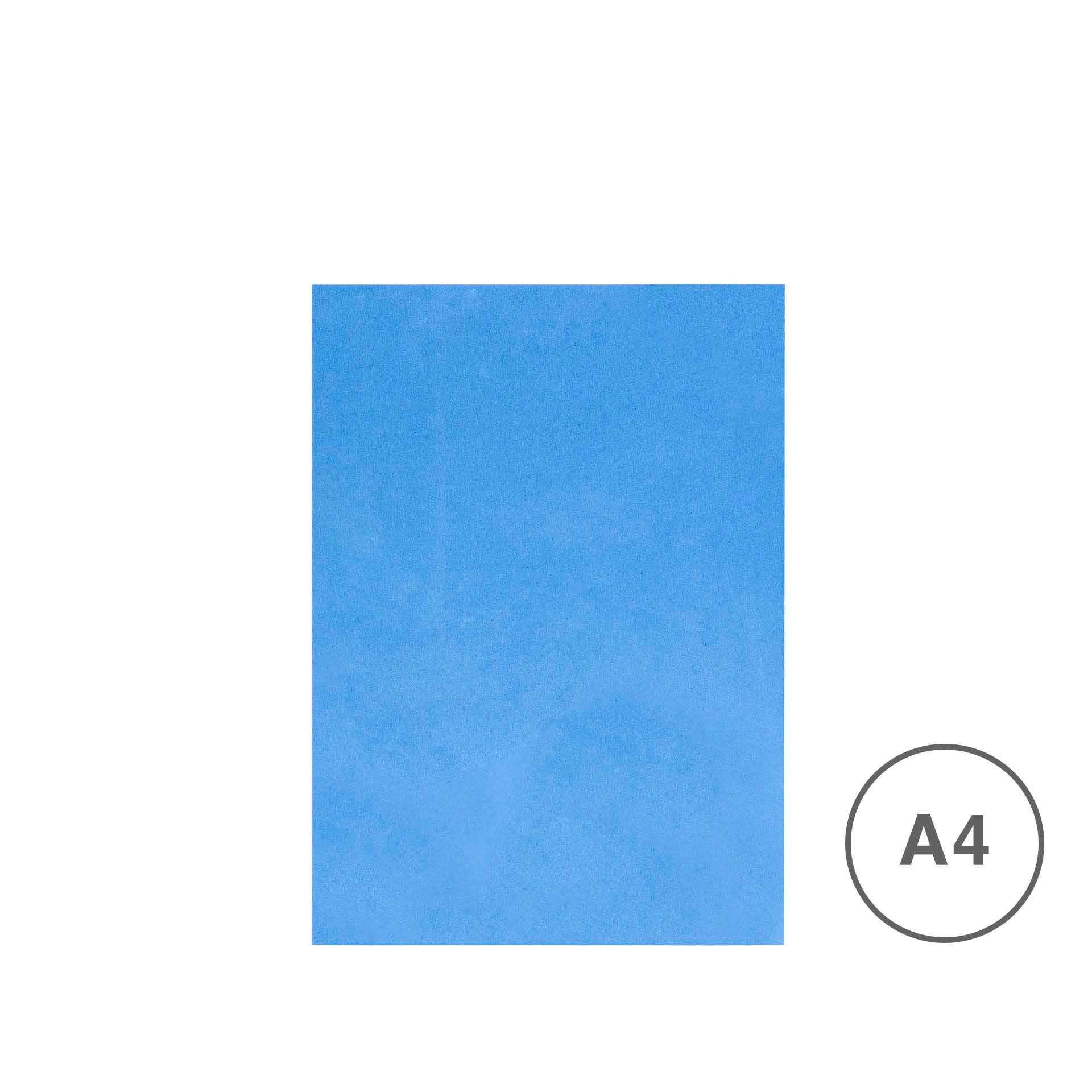 Folha Esponja Eva Azul Céu A4 20X29cm