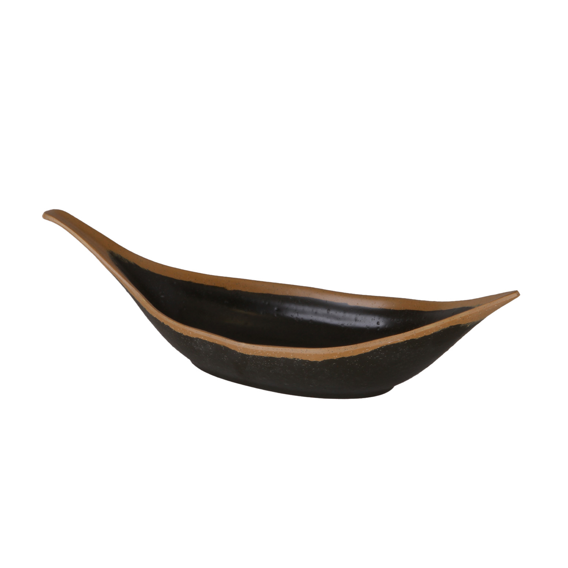 Bandeja Melamina Crocker Castanho 42X14X9.5cm