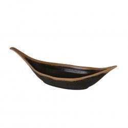 Bandeja Melamina Crocker Castanho 42X14X9.5cm Bandeja Melamina Crocker Castanho 42X14X9.5cm
