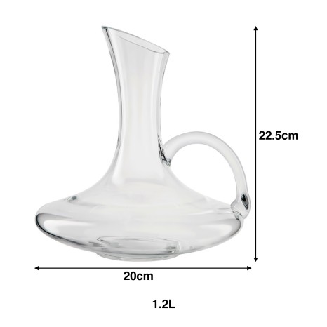 Decanter Vidro Dão com Asa 1200ml 4.8X20X22.5cm - Image product