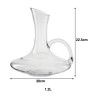 Decanter Vidro Dão com Asa 1200ml 4.8X20X22.5cm Decanter Vidro Dão com Asa 1200ml 4.8X20X22.5cm
