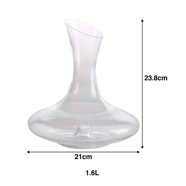 Decanter Vidro Bairrada 1600ml 21X23.8cm