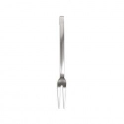 Garfo Fritos Inox com Gancho 35X3cm Garfo Fritos Inox com Gancho 35X3cm