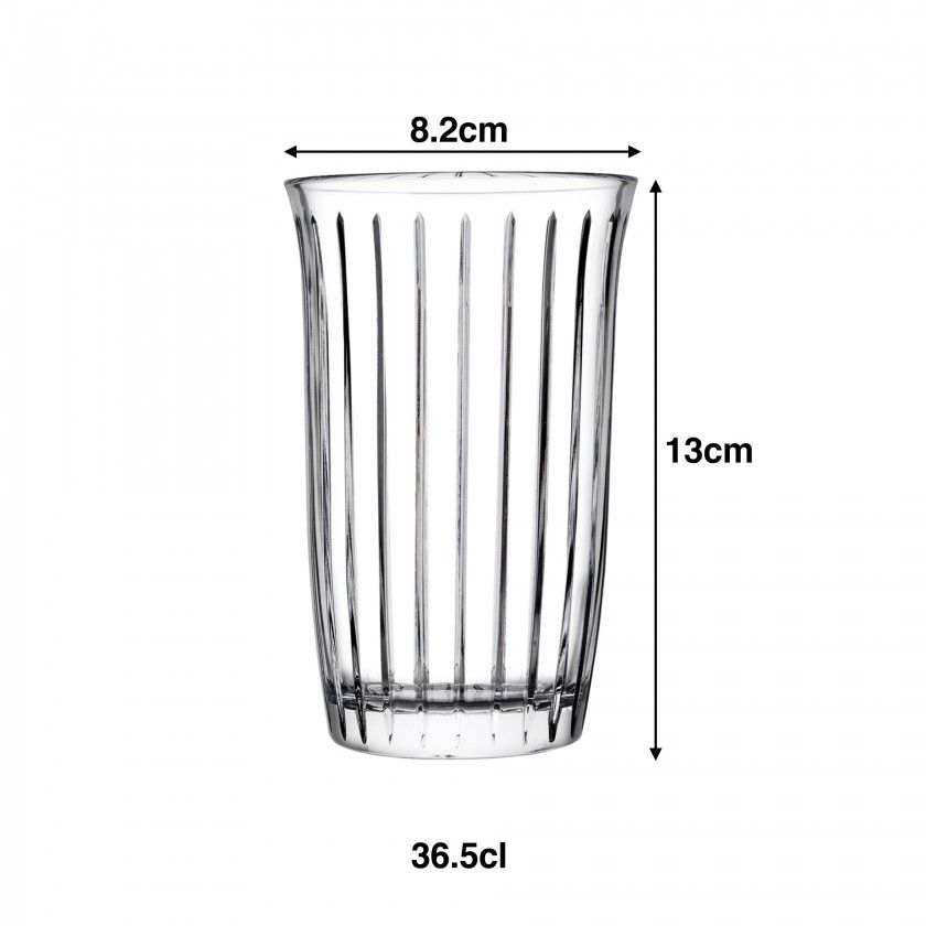 Copo sem P� Joy Sumo 36.5cl 8.2X13cm Pack 4