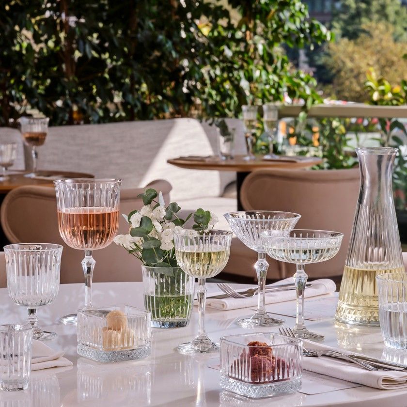 Copo com Pé Joy Cocktail 22cl 11.6X16.2cm Pack 4 Copo com Pé Joy Cocktail 22cl 11.6X16.2cm Pack 4