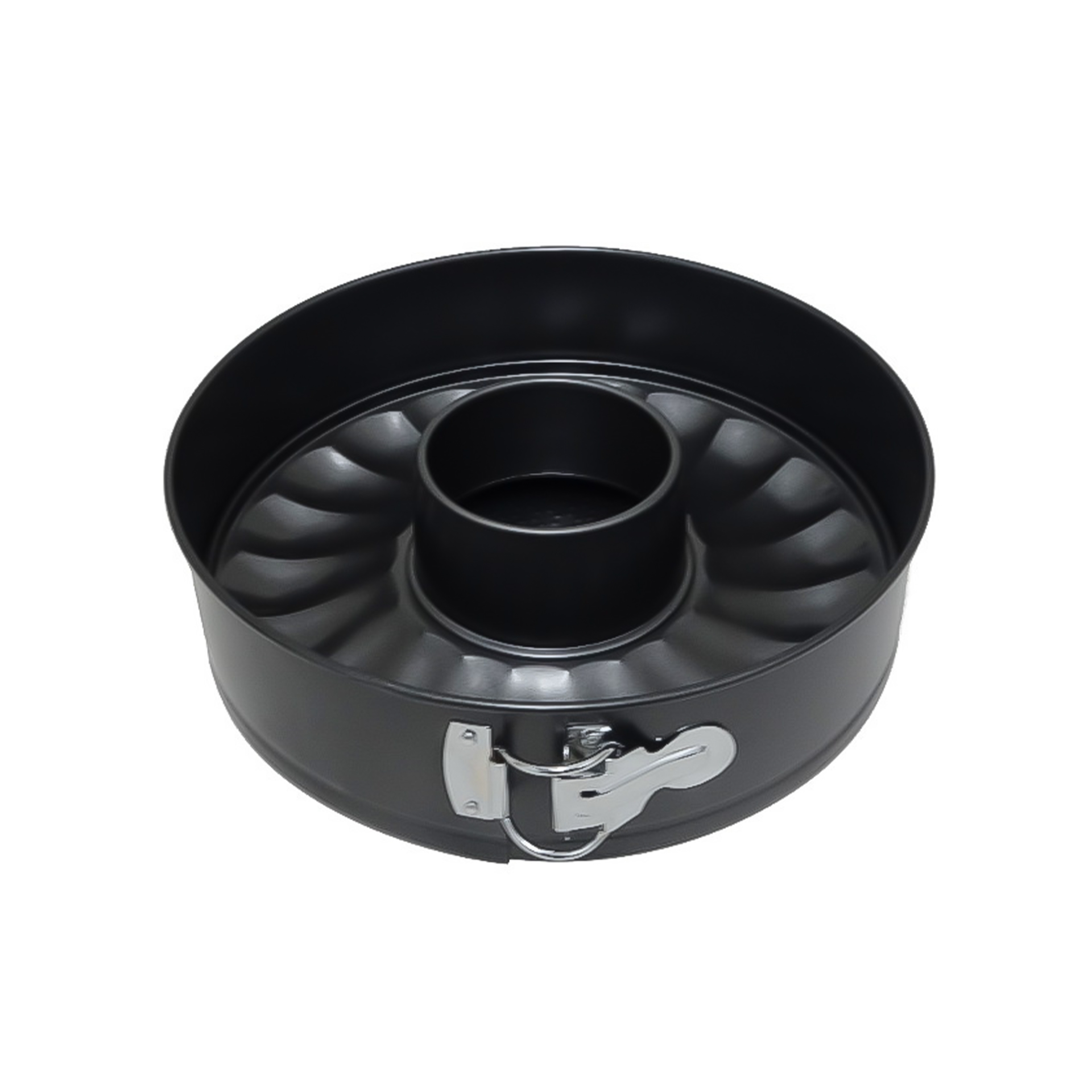 Forma Bolo Antiaderente Ovar com Cano 2 Fundos 26X7cm