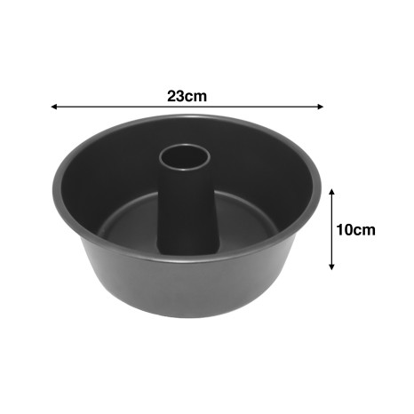 Forma Bolo Antiaderente Ovar com Cano - Image product