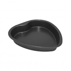 Forma Bolo Antiaderente Ovar Coração 28X4cm Forma Bolo Antiaderente Ovar Coração 28X4cm