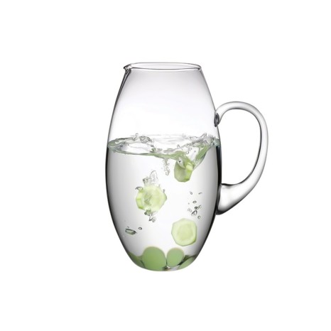 Jarro com Asa Cristal Puffy 2400ml 8.5X24.5cm - Image product