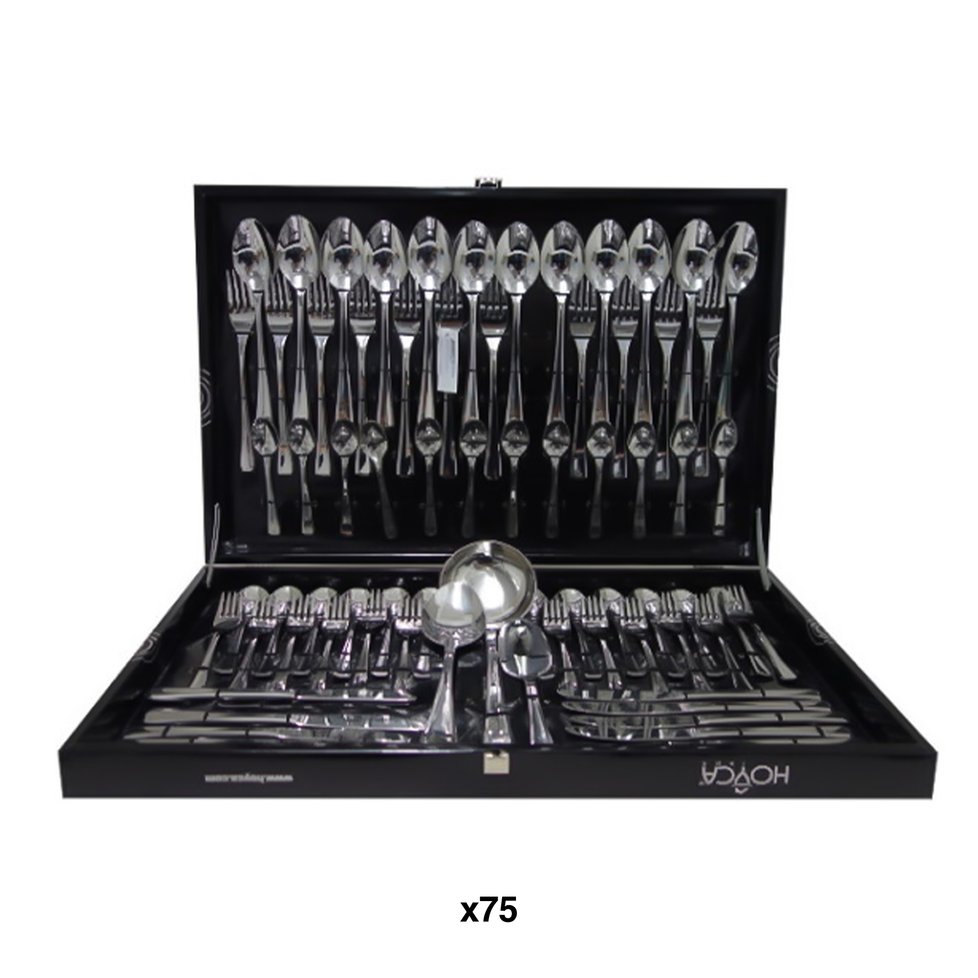 Faqueiro Inox Riga 75 Peças