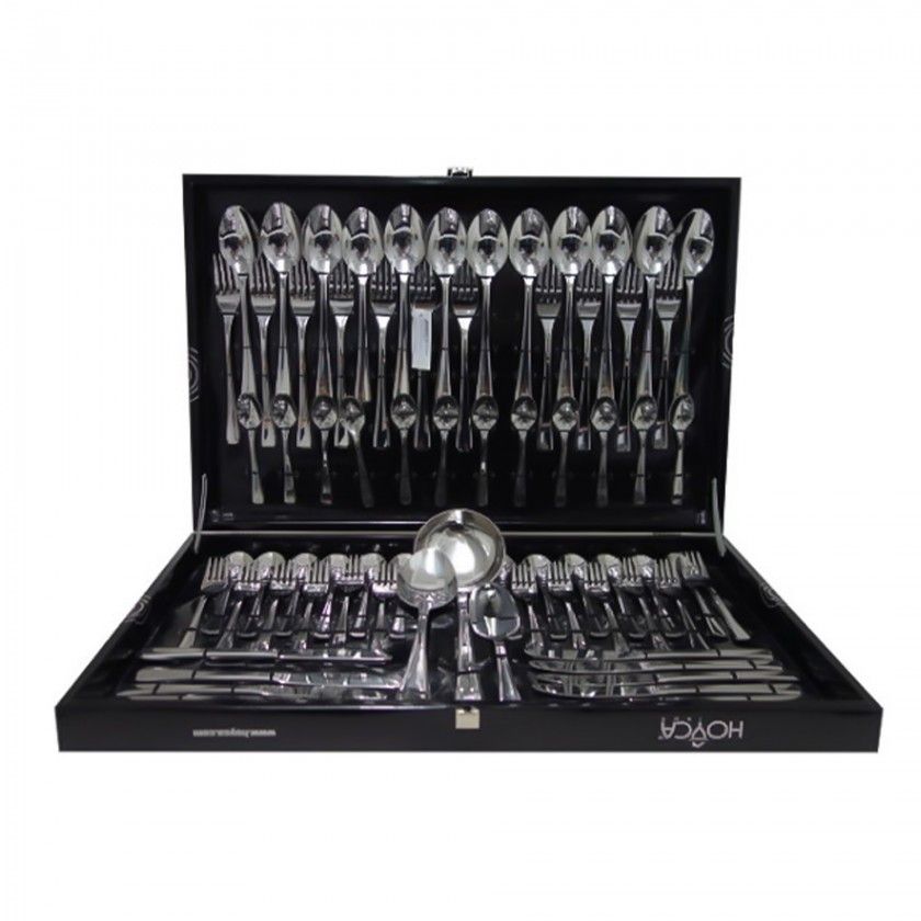 Faqueiro Inox Riga 75 Pe�as