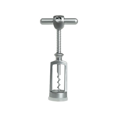 Saca-Rolhas Cromado 7X3.5X14.5cm