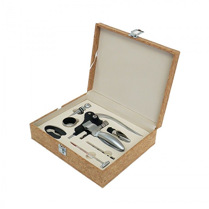 Saca-Rolhas com Acess�rios 4 Pe�as 26.5X21.5X7.5cm