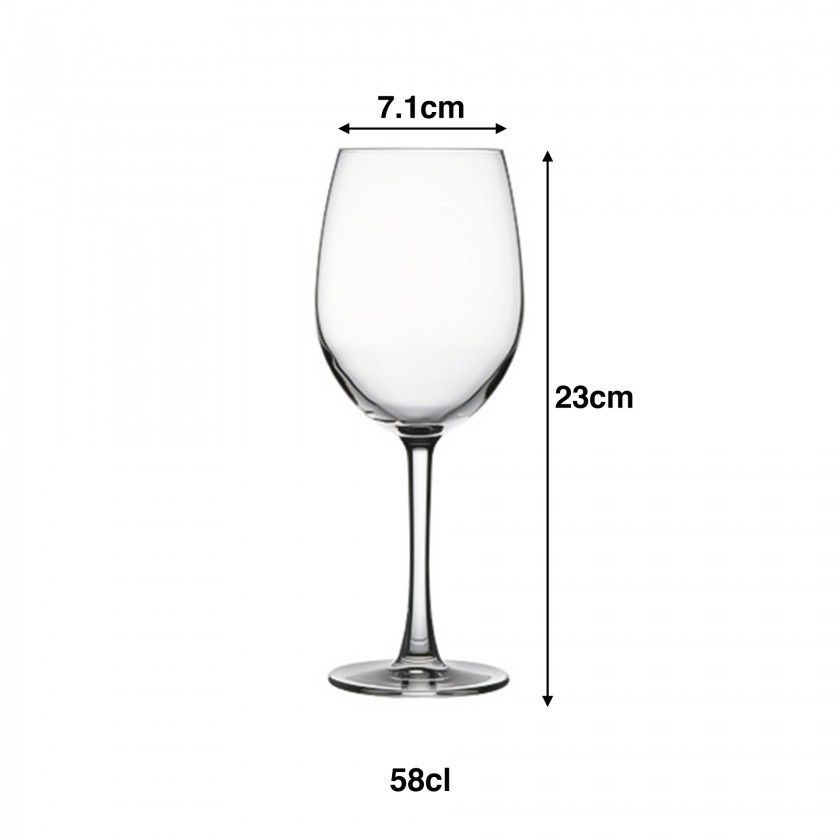 Copo com P� Reserva Pack 6