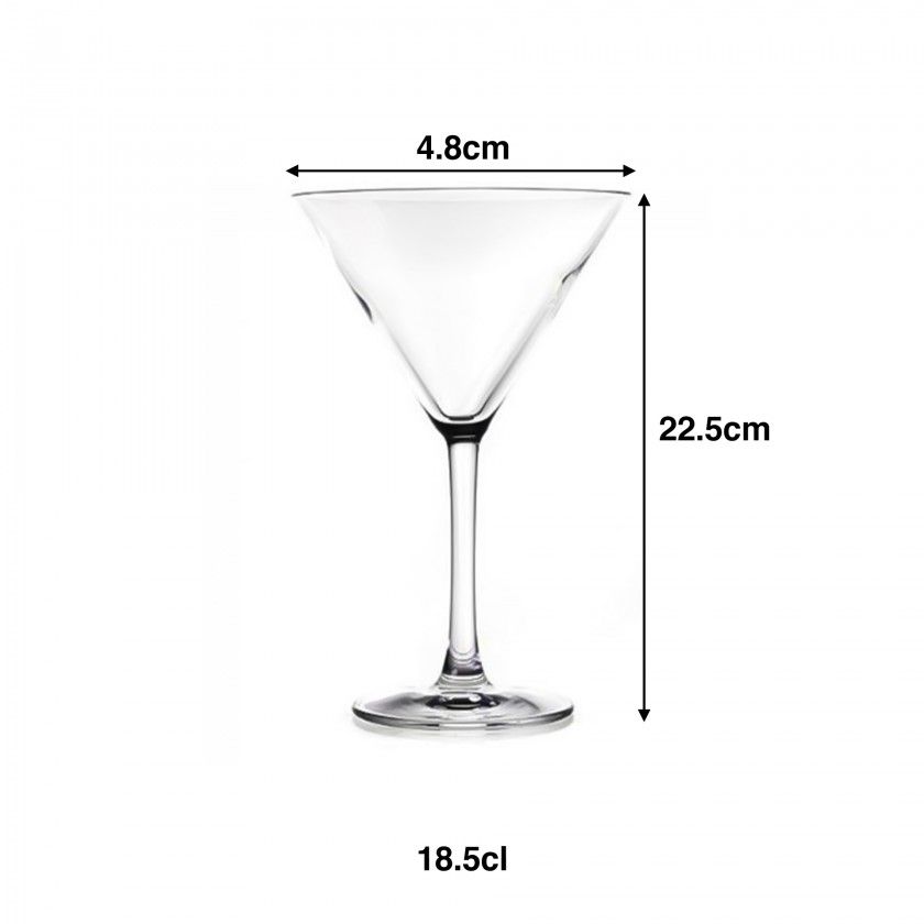 Copo com Pé Reserva Flute 18.5cl 4.8X22.5cm Pack 6 Copo com Pé Reserva Flute 18.5cl 4.8X22.5cm Pack 6