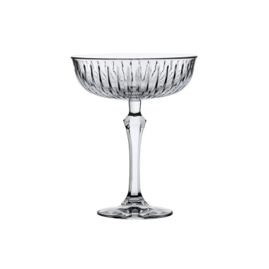 Copo com Pé Joy Champanhe & Cocktail 24.5cl 11.7X15.2cm Pack 4