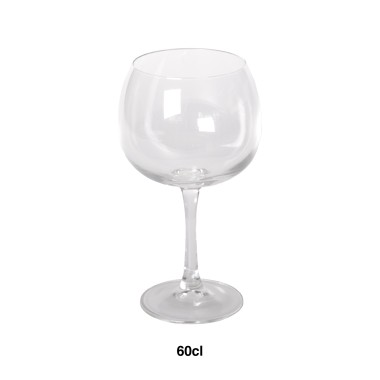 Copo com P� Gin Cristalin 60cl Pack 6