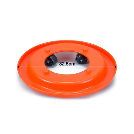 Base Pl�stica para Botija G�s Laranja 32.5cm - Image product