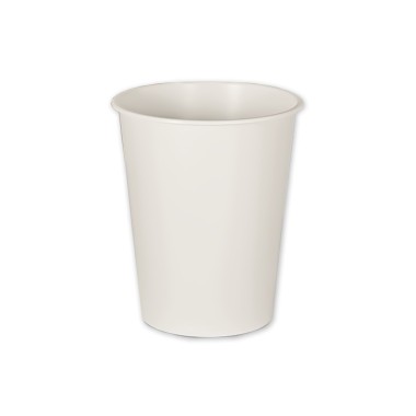Papeleira Pl�stico Redondo Neutro 6L 22X25.5cm