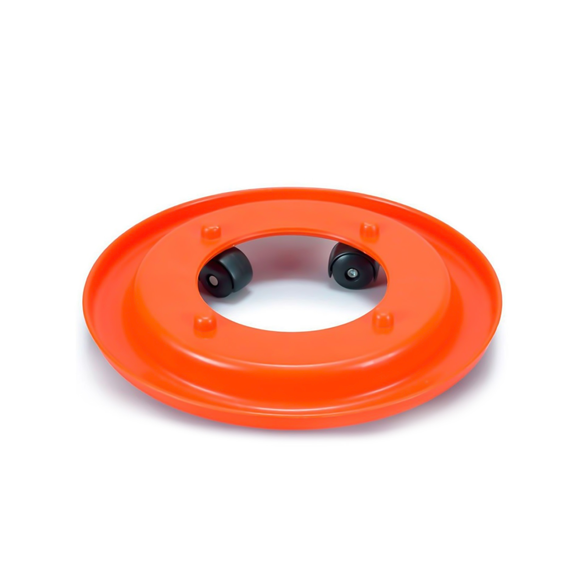 Base Plástica para Botija Gás Laranja 32.5cm