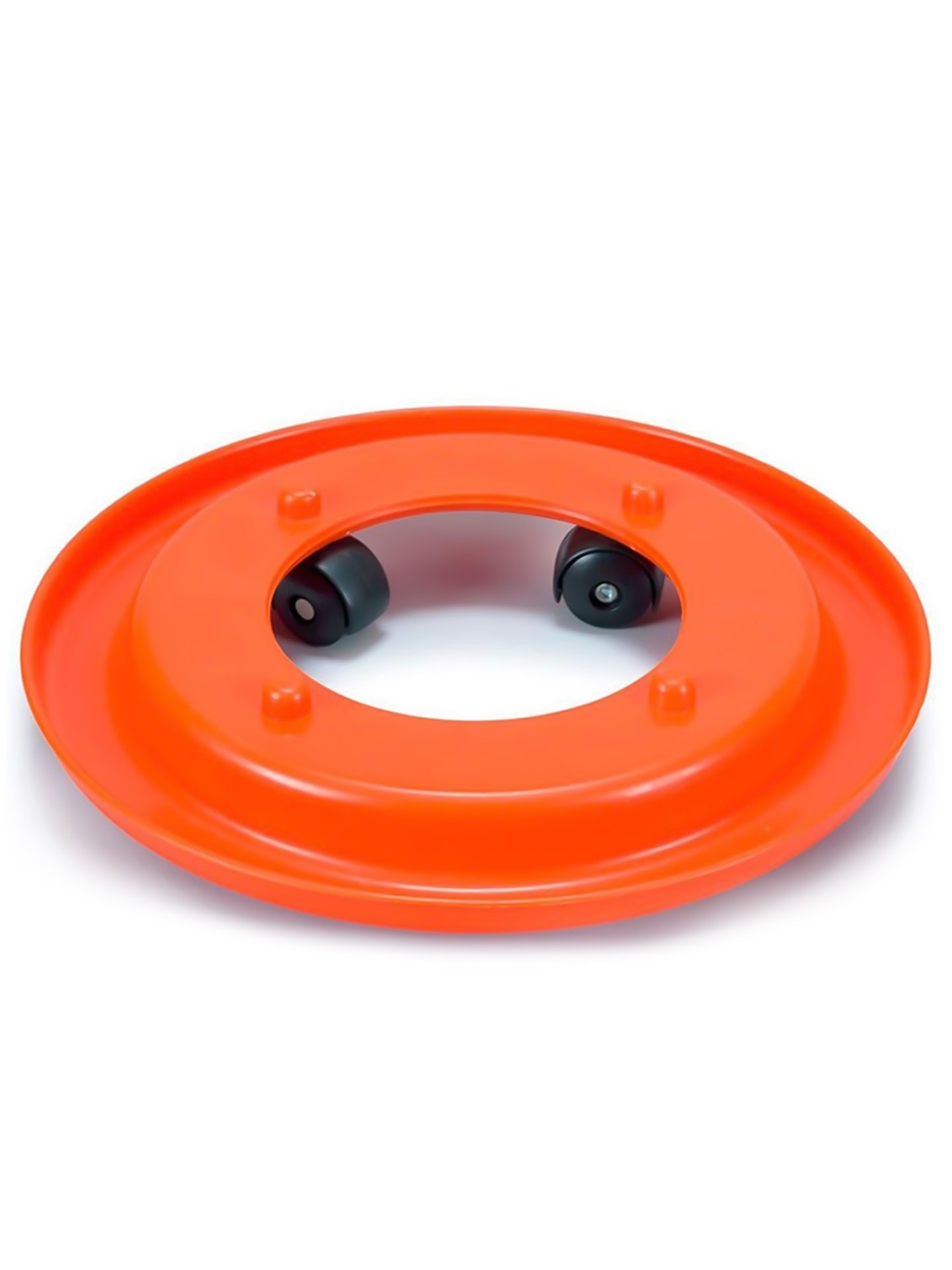Base Plástica para Botija Gás Laranja 32.5cm