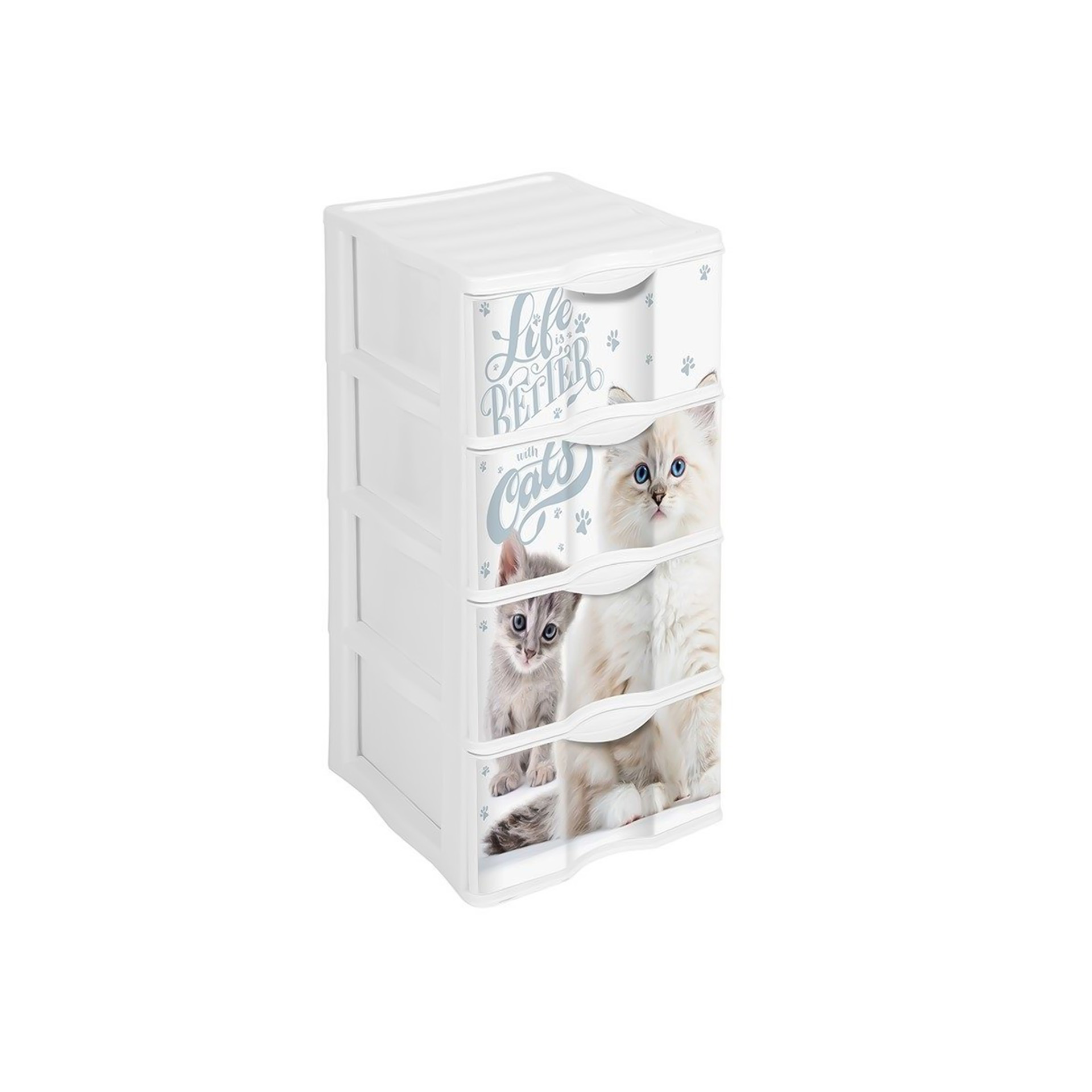 Caixa Organizadora com Gavetas Pets