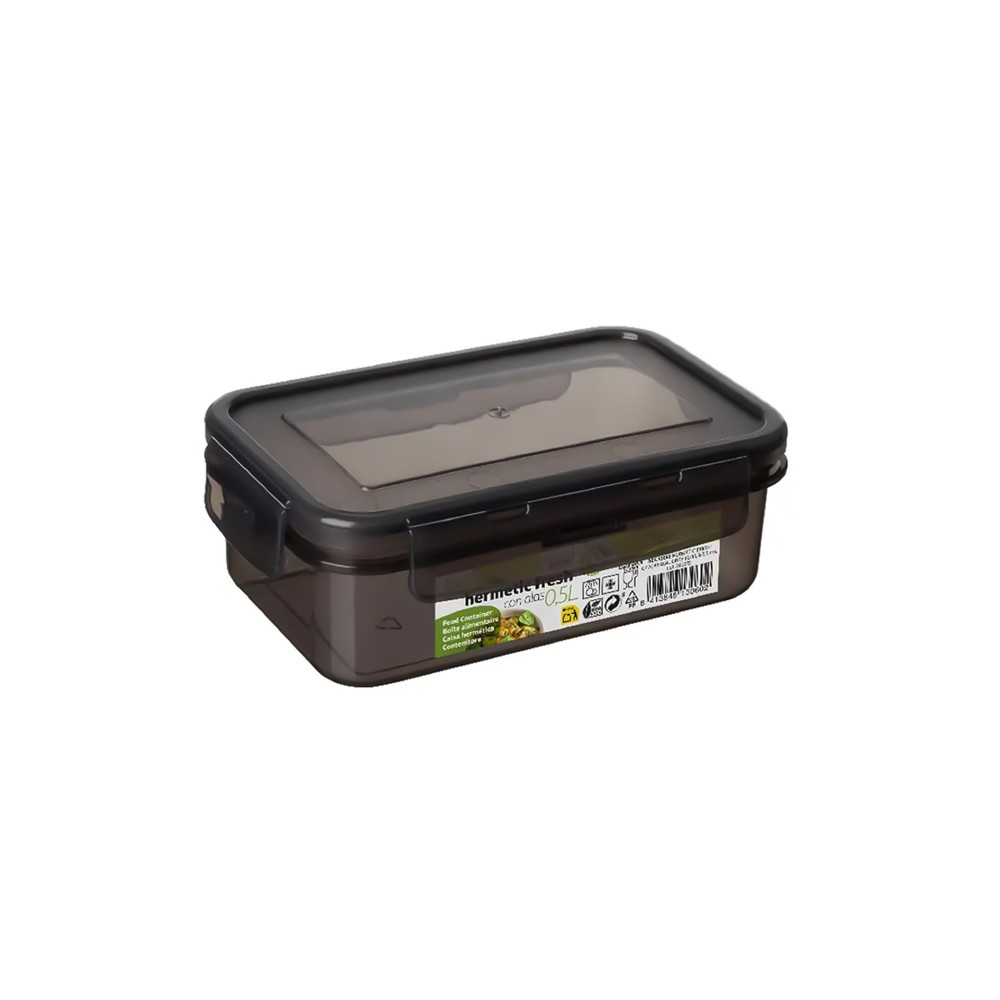 Caixa Hermética Fresh Preto