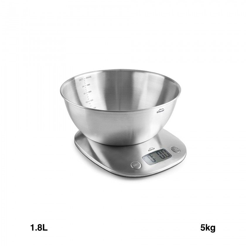Balança Cozinha com Taça 5kg 1800ml Balança Cozinha com Taça 5kg 1800ml