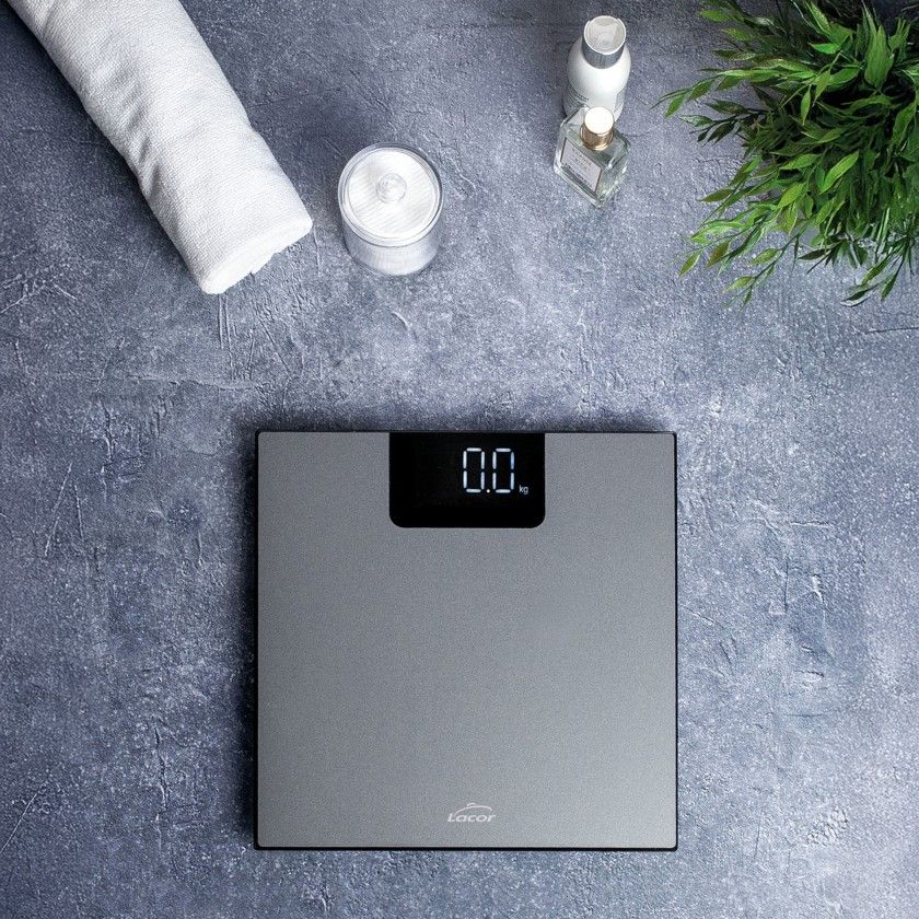 Balan�a Wc Digital Inox 180kg 28.5X28.5cm
