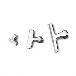 Clips Inox para Saco 4/8/12cm Pack 3