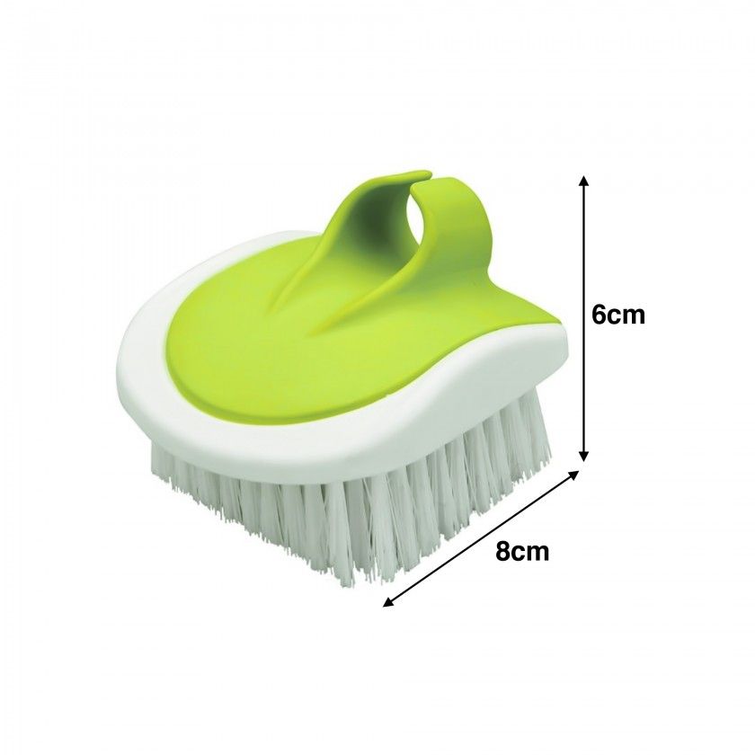 Escova Legumes Pl�stico Abs 8X6cm