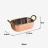 Caçarola Servir Mumbai Cobre 250ml 12.5X8.5X4cm Caçarola Servir Mumbai Cobre 250ml 12.5X8.5X4cm