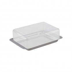 Manteigueira Inox / Poliestireno 16X10X5.5cm