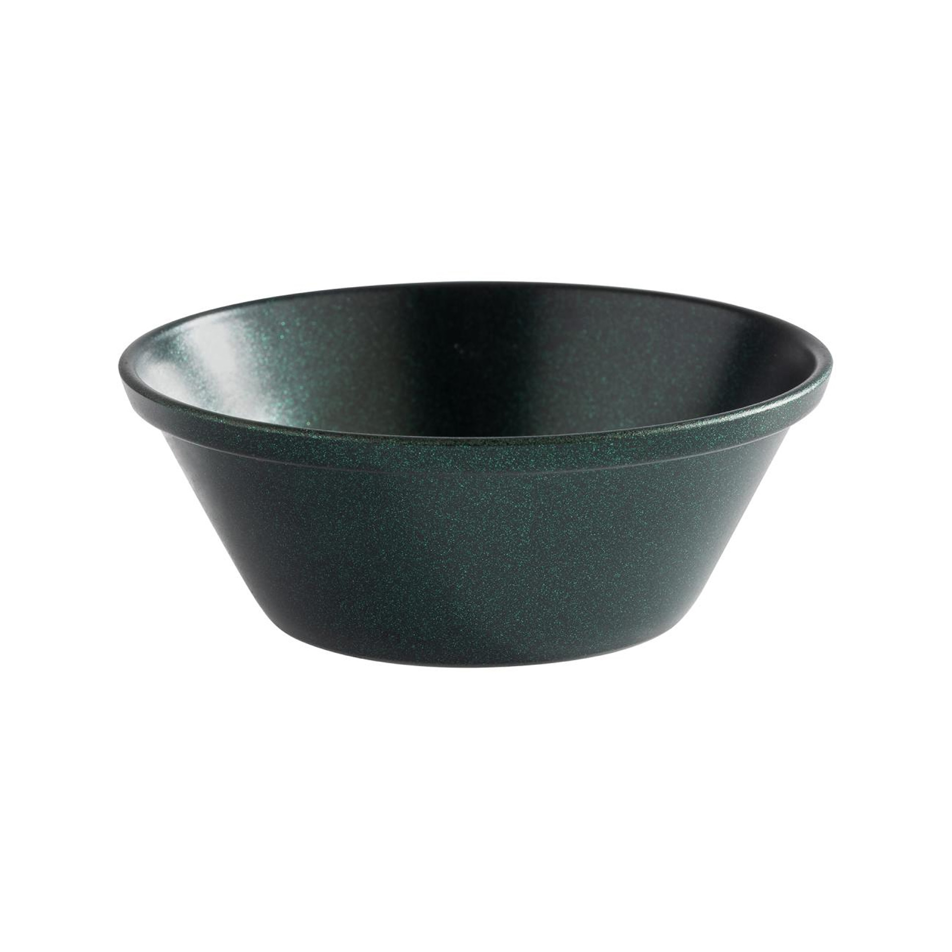Taça Molho Inox Redondo Verde 40ml 6X2.5cm Pack 6