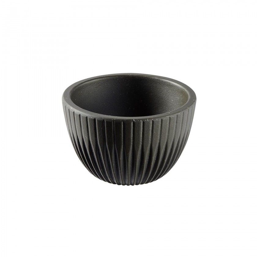 Taça Molho Melamina Lineo Redondo Castanho 30ml 6X3.5cm Pack 6 Taça Molho Melamina Lineo Redondo Castanho 30ml 6X3.5cm Pack 6