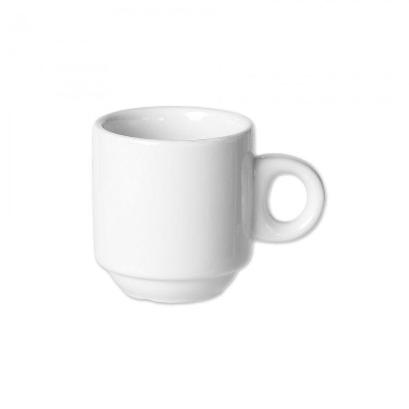 Ch�vena Caf� Porcelana Empilh�vel 60ml 5.3X6cm