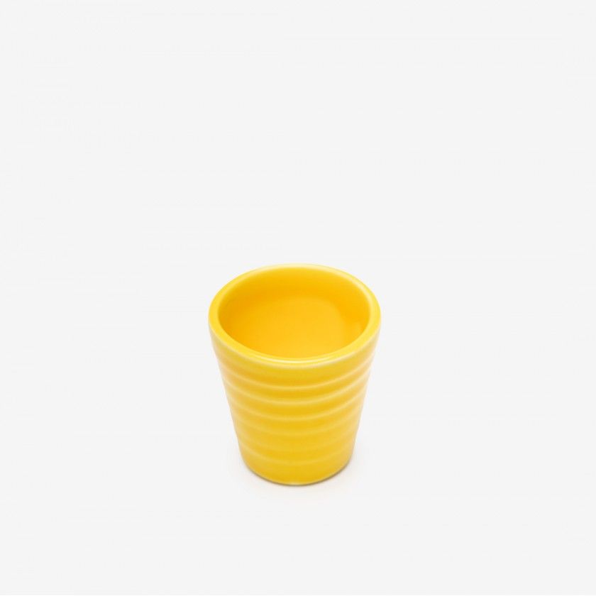 Copo Café Riscas Cerâmica 5.5cm Copo Café Riscas Cerâmica 5.5cm