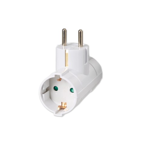Adaptador 2 Tomadas Laterais 4X9cm - Image product