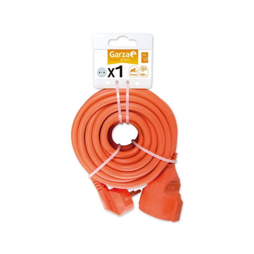 Prolongador Jardim 1 Tomada Frontal 3gr 10mX1mm